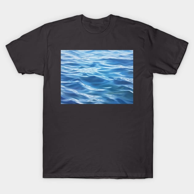 On The Sky Side - lake water painting T-Shirt by EmilyBickell